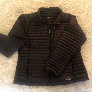 L.L. Bean Packable Down Coat Large Petite